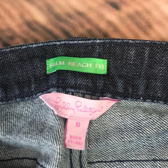 Lilly Pulitzer jeans size 10 - Picture 3 of 3